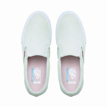 Panske Tenisky Vans Slip-On Pro Biele VA91TJWRH